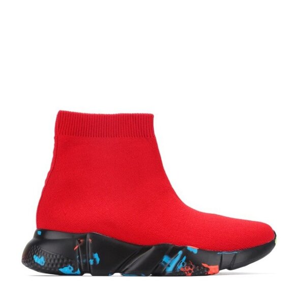 PALYBOY CITY WALKS SNEAKER-RED - Picture 1 of 6